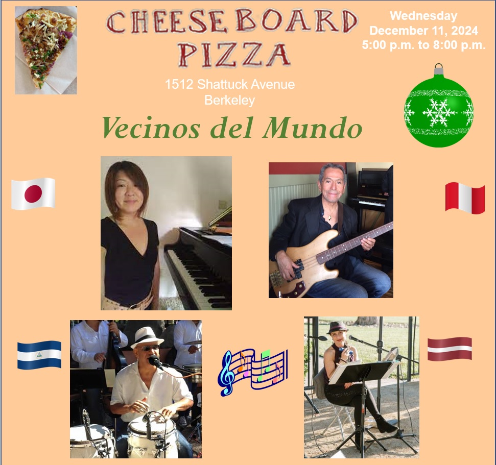 December 11th at Cheese Board