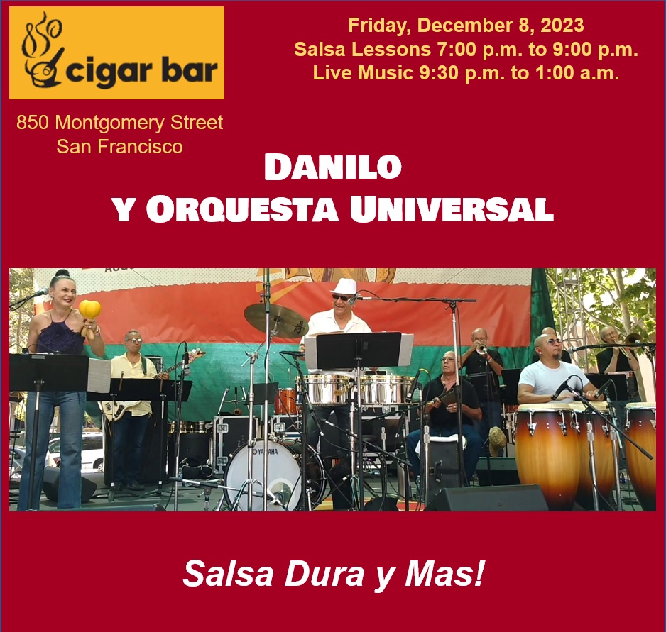 December 8th at Cigar Bar