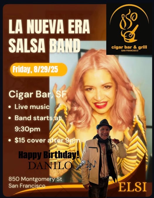 August 29th at Cigar Bar