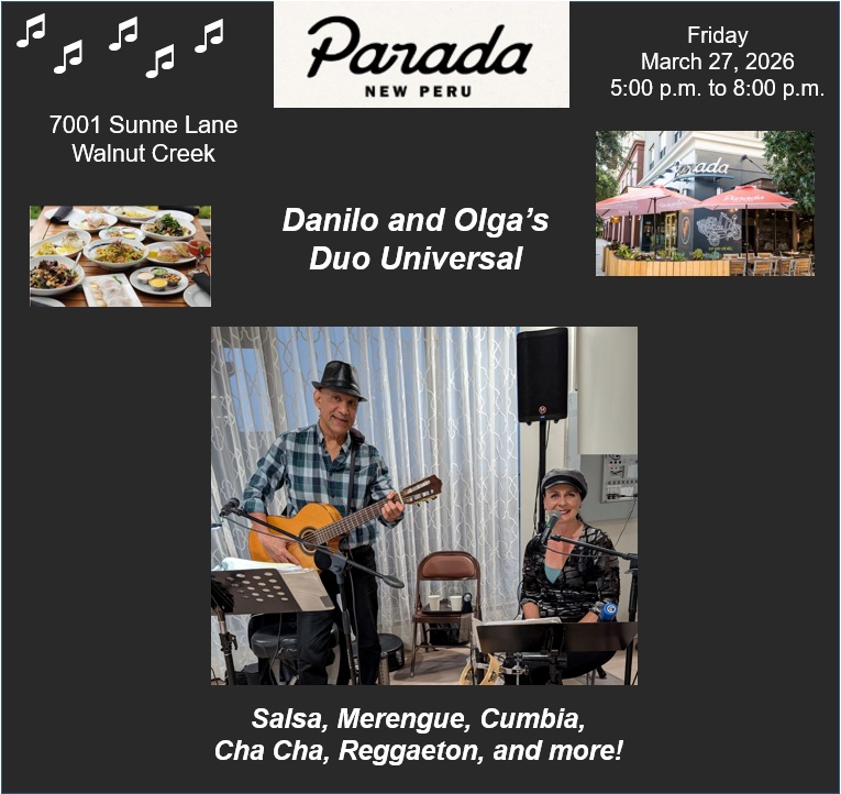 March 27th at Parada Kitchen